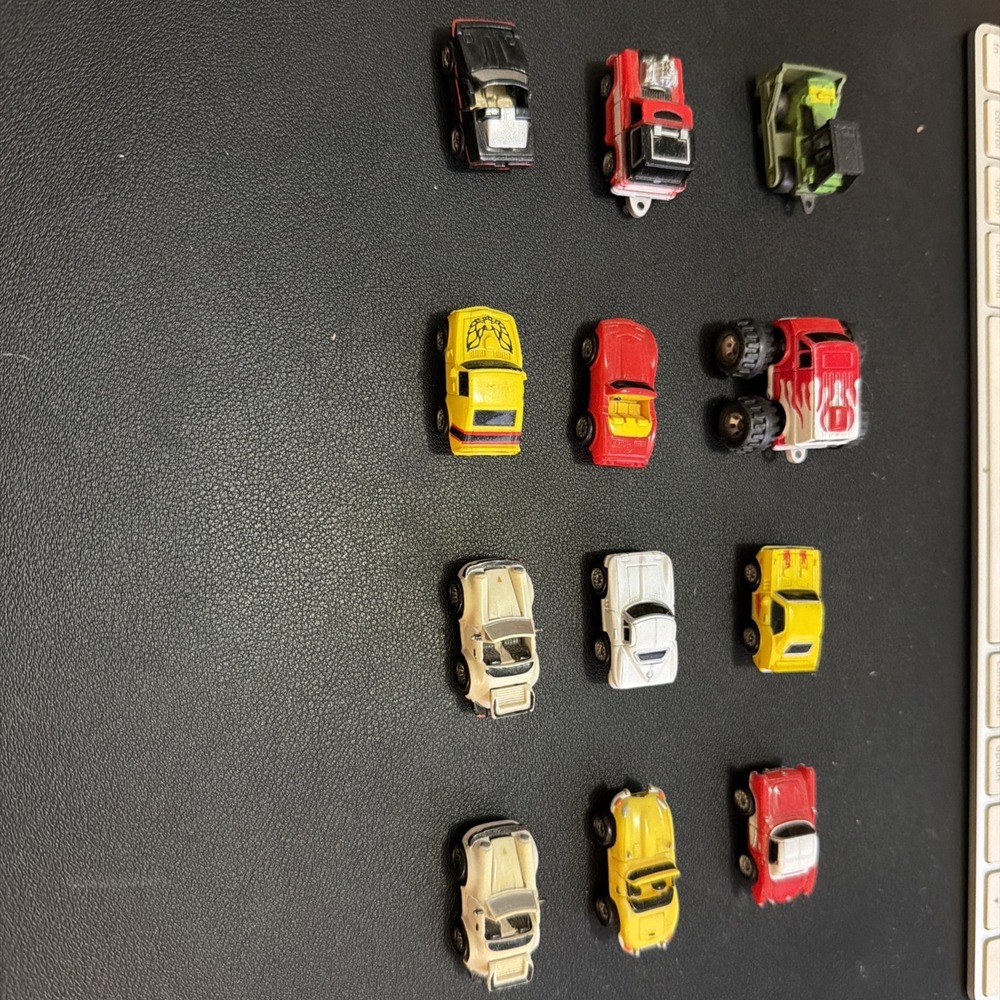 Vintage 1980's Micro Machines Mixed Lot Of 12!